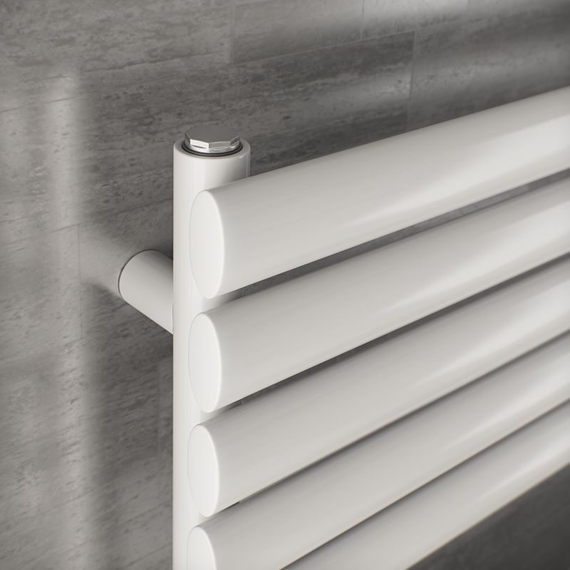 Eucotherm Nova Primus Oval Tube Ladder Towel Radiator