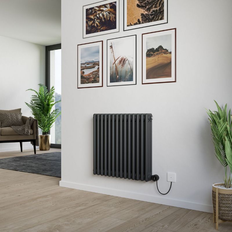 Eucotherm Phoenix Electric 3 Column Radiator with WiFi Control