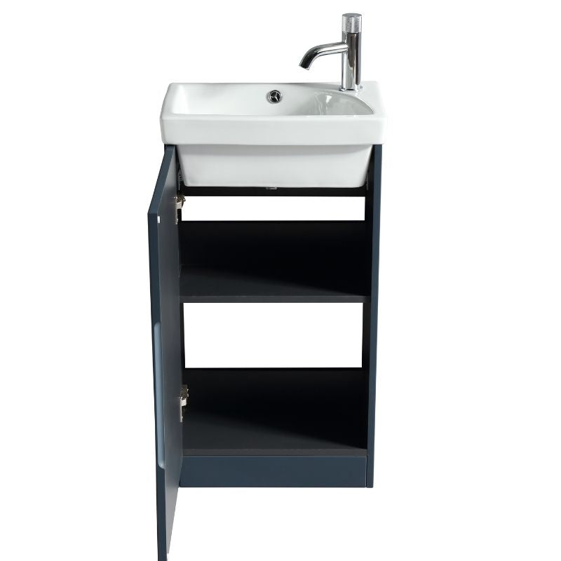 Tailored Bathrooms Flauto Mini 450mm F/S Cloakroom Vanity & Basin