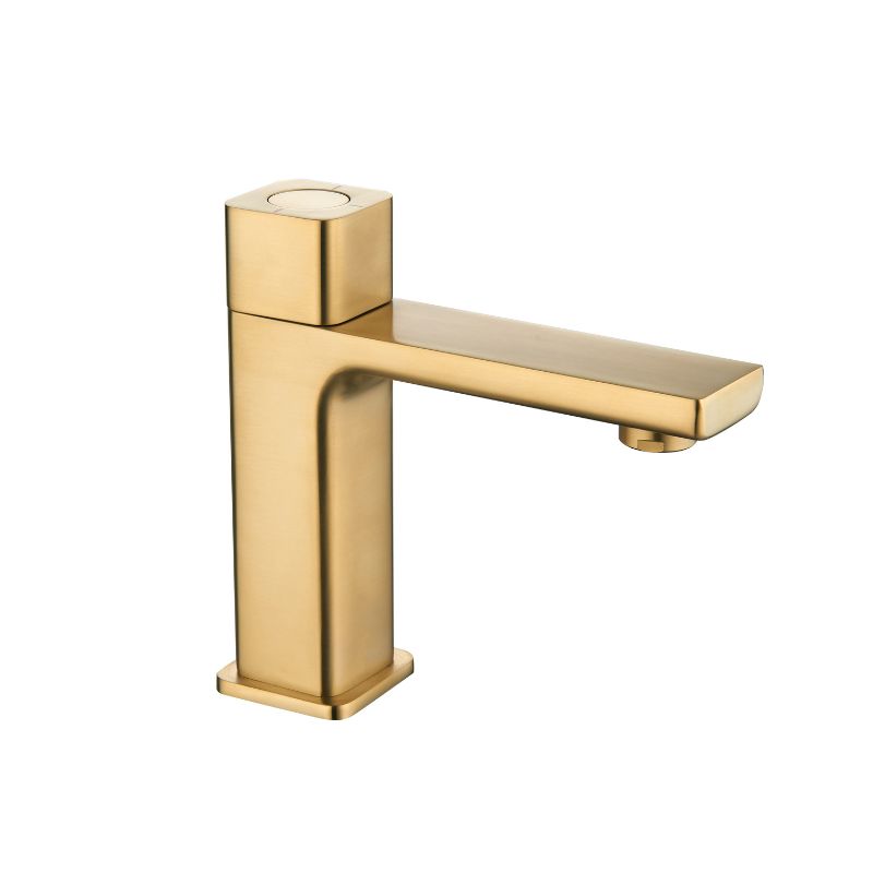 TB+ Quadrado Square Push Button Basin Mixer