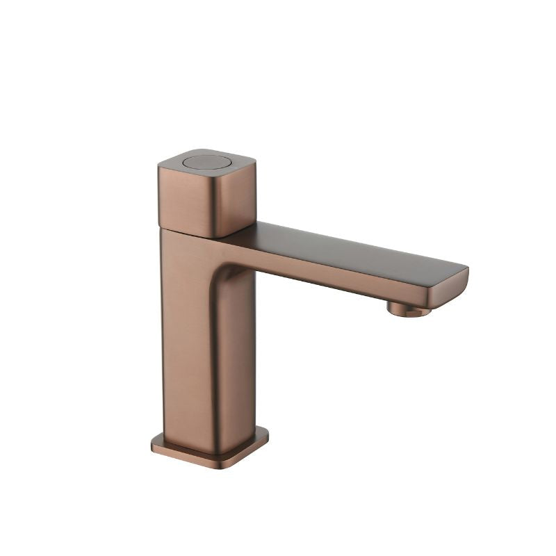 TB+ Quadrado Square Push Button Basin Mixer