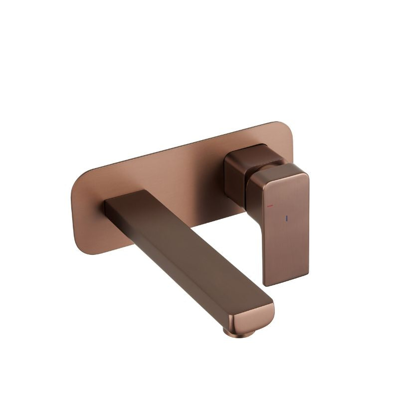 TB+ Quadrado Square Wall Mounted ECO Control/Cold Water Start Basin Mixer
