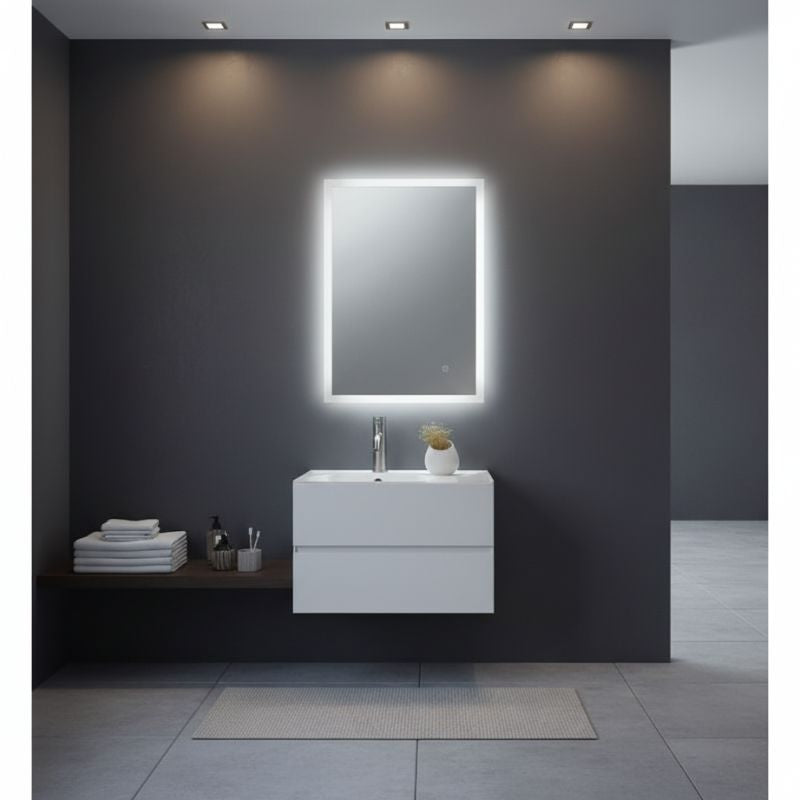 TB Noah LED Edge Touch Mirror w. Demist | 3 Size