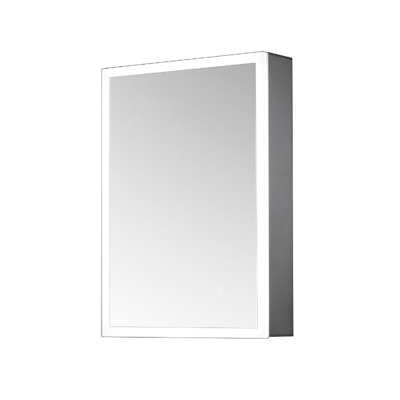 TB Ella Single Door Mirror Cabinet LED Surround w. Sensor Switch & Shave Socket