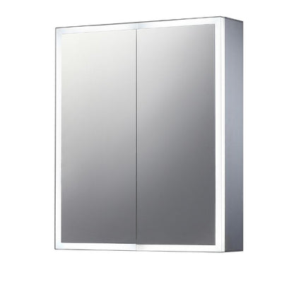 TB Bethany Double Door Mirror Cabinet LED Surround w. Sensor Switch & Shave Socket