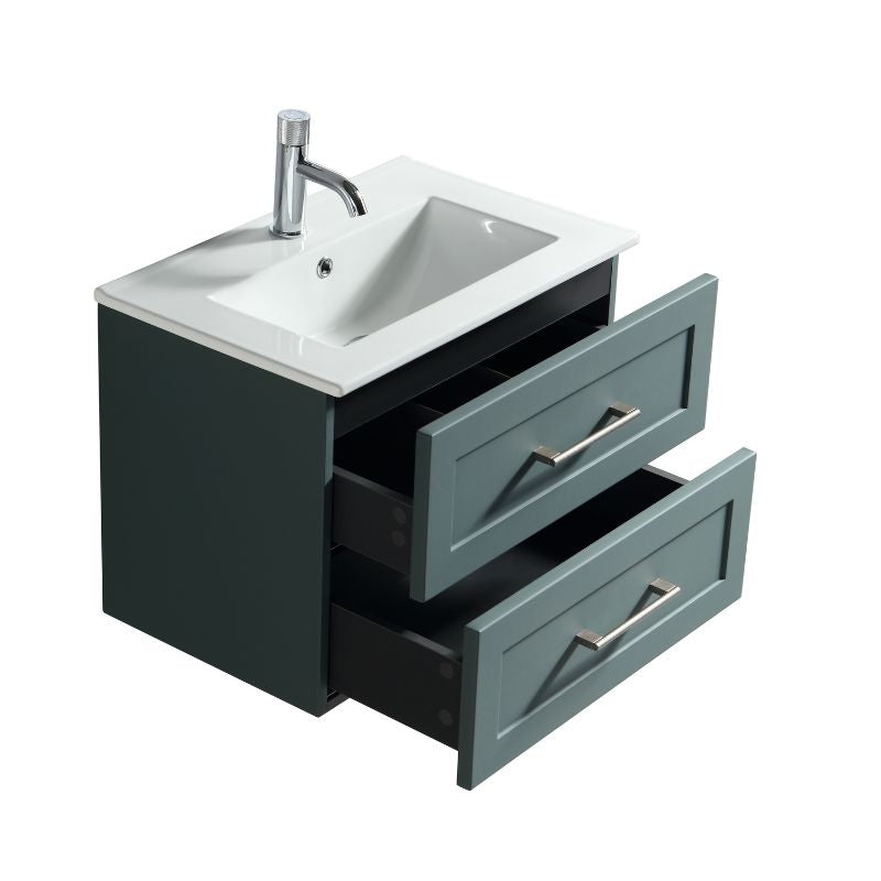 Tailored Bathrooms Bakewell 600mm Wall Hung Vanity & Basin