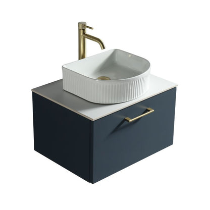 TB Piatta 600mm Wall Hung Vanity w. Sintered Stone Counter Top