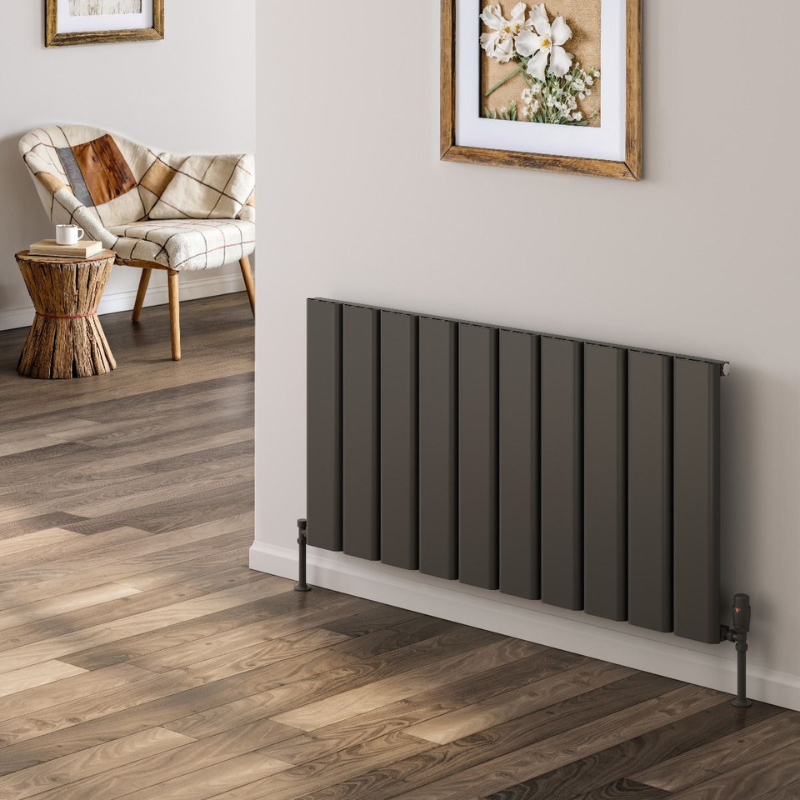 Reina Caldaro Horizontal Aluminium Dual Fuel Radiator