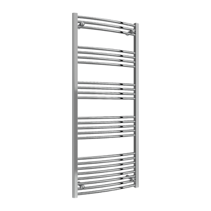 Reina Capo Curved Electric Mild Steel Towel Rail