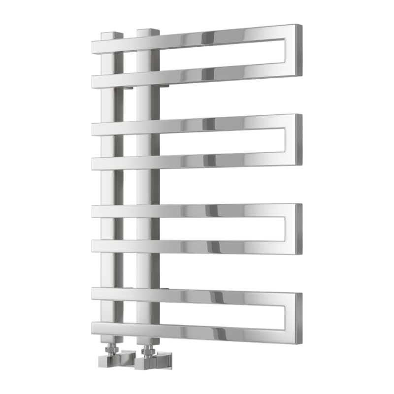 Reina Pietra Modern Offset Ladder Towel Rail 