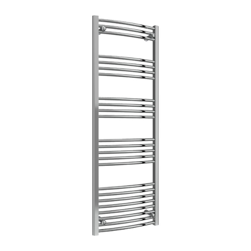 Reina Capo Curved Electric Mild Steel Towel Rail