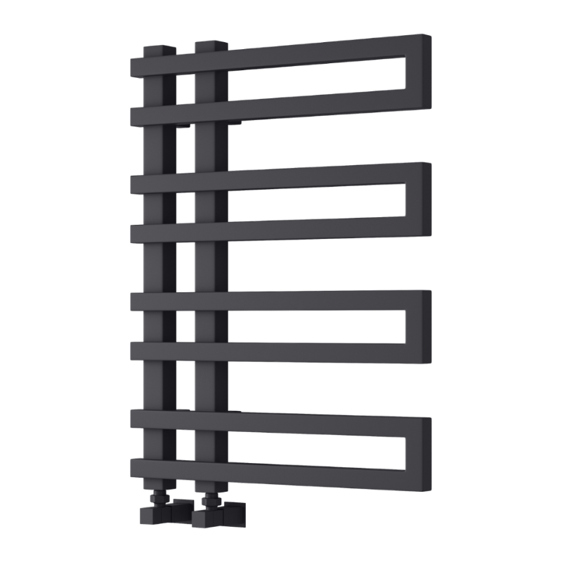 Reina Pietra Modern Offset Ladder Towel Rail 