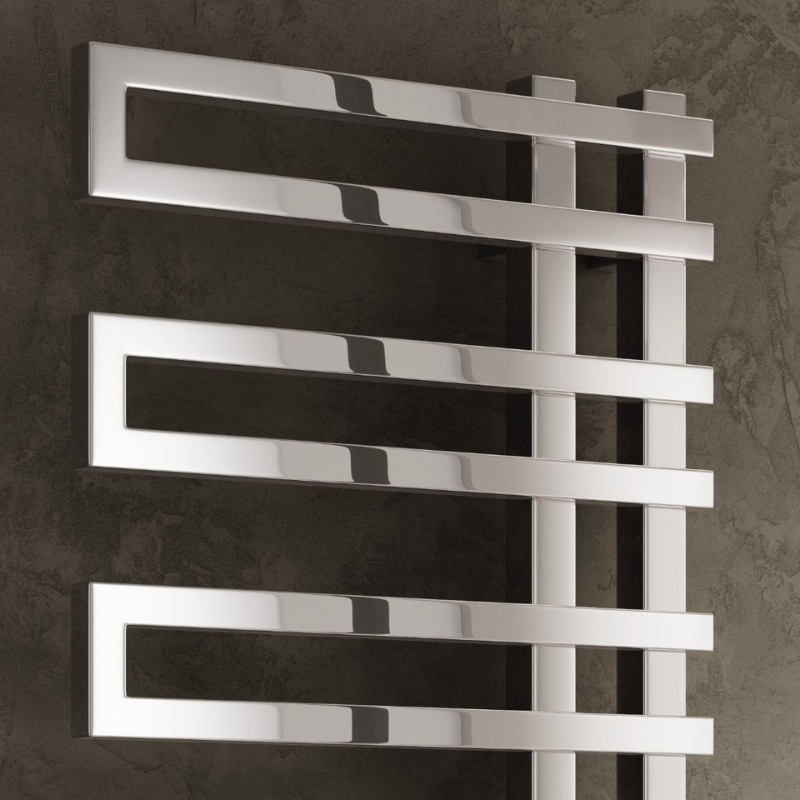 Reina Pietra Modern Offset Ladder Towel Rail 