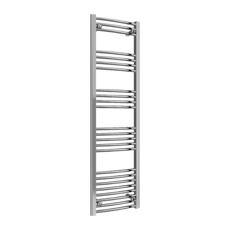 Reina Capo Curved Electric Mild Steel Towel Rail