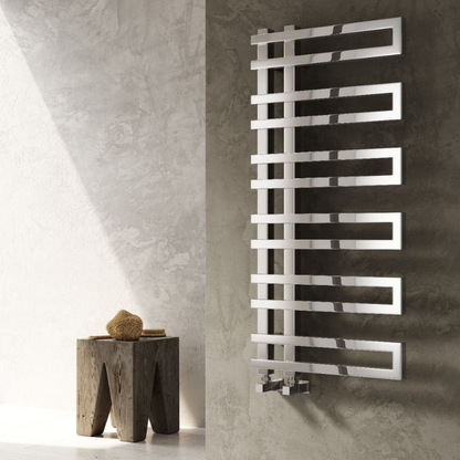 Reina Pietra Modern Offset Ladder Towel Rail 