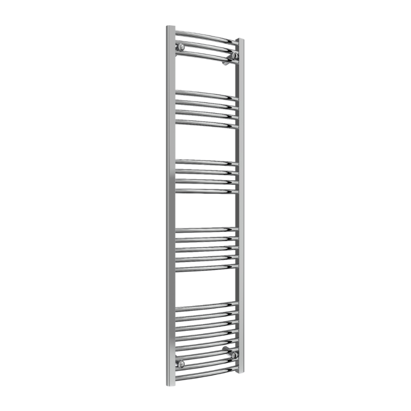 Reina Capo Curved Chrome Towel Rails