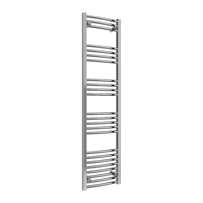 Reina Capo Curved Chrome Towel Rails
