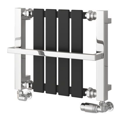 Reina Ashen Designer Towel Rails