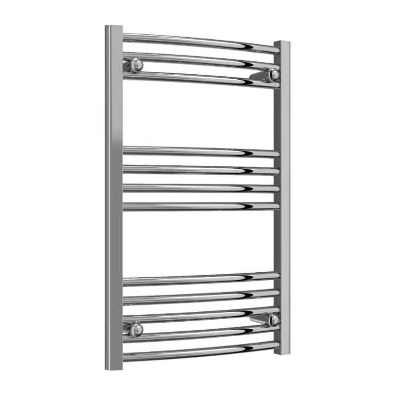 Reina Capo Curved Electric Mild Steel Towel Rail