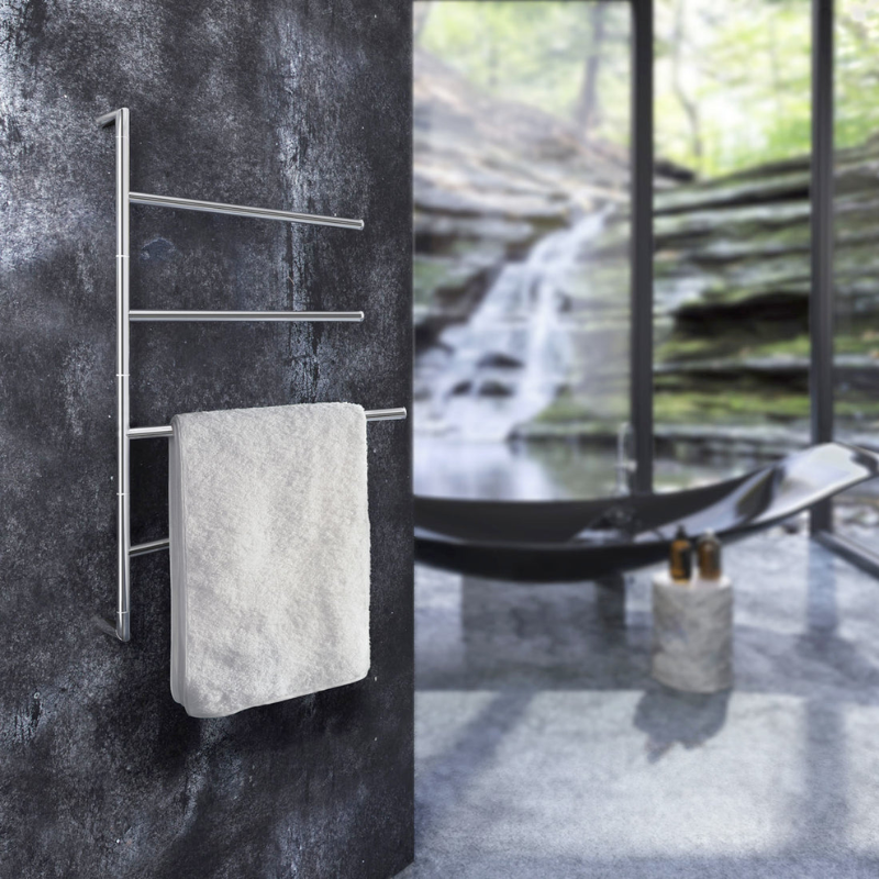 Smedbo OUTLINE Stainless Steel 4-Arm Swivel Towel Bar