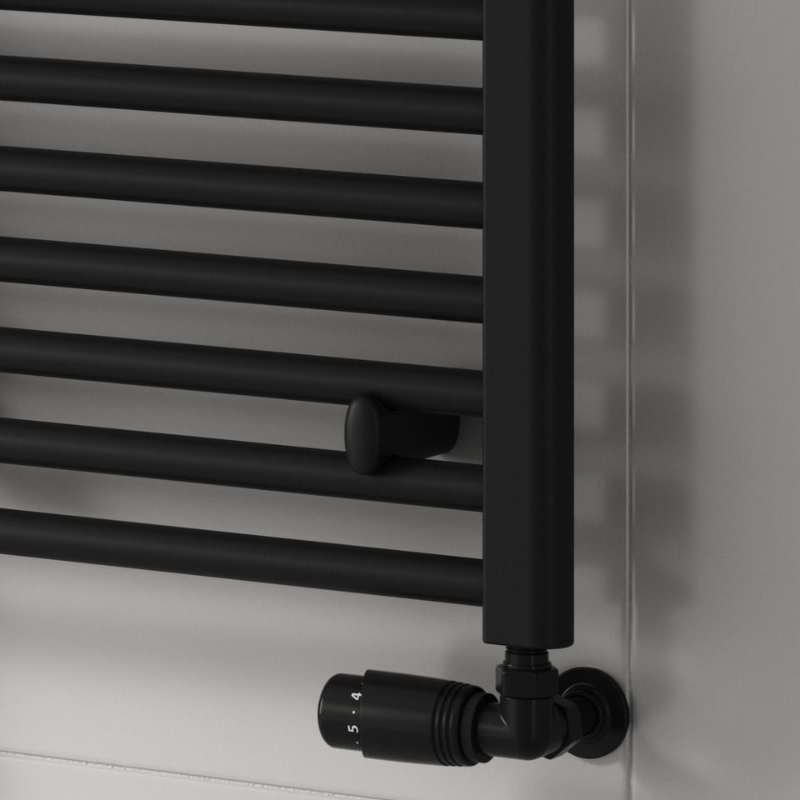 Reina Capo Flat Mild Steel Towel Rail