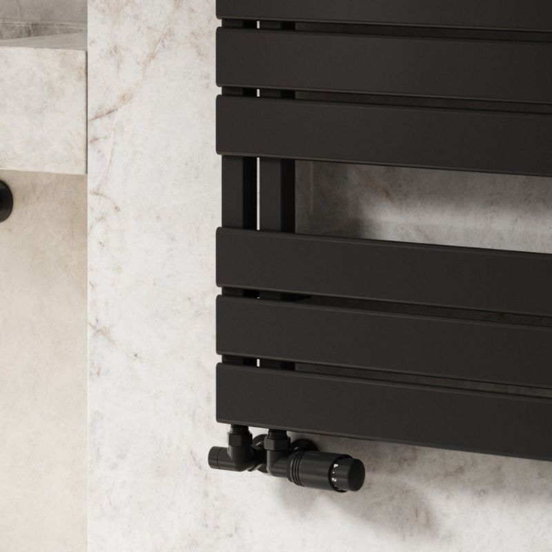 Reina Pettino Modern Offset Ladder Towel Radiator Rails
