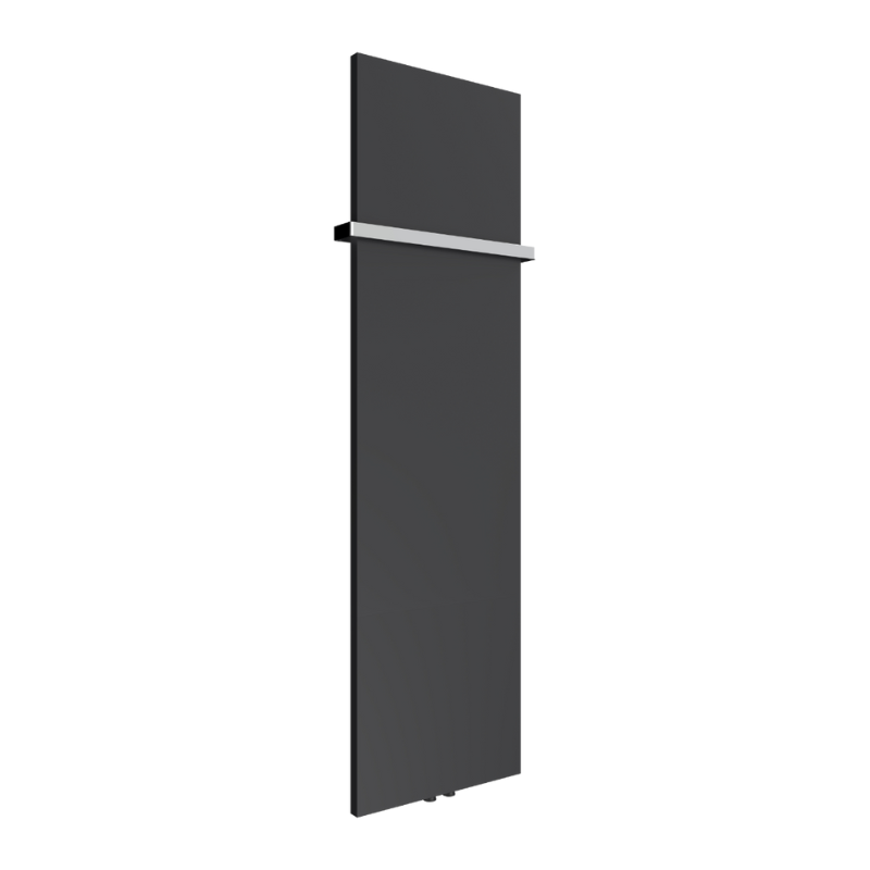 Reina Slimline Mild Steel Vertical Flat Panel Radiator | 2 Colours, 11 Sizes