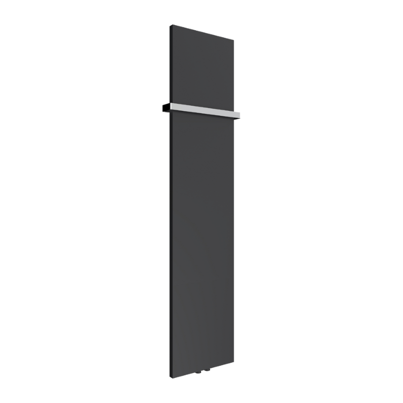 Reina Slimline Mild Steel Vertical Flat Panel Radiator | 2 Colours, 11 Sizes