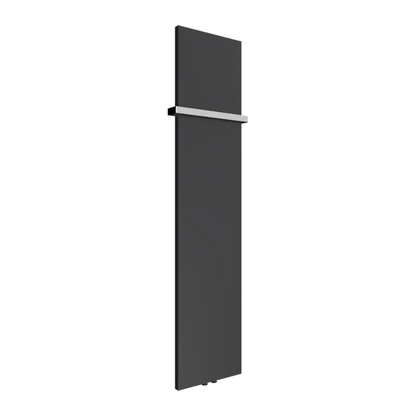 Reina Slimline Mild Steel Vertical Flat Panel Radiator | 2 Colours, 11 Sizes