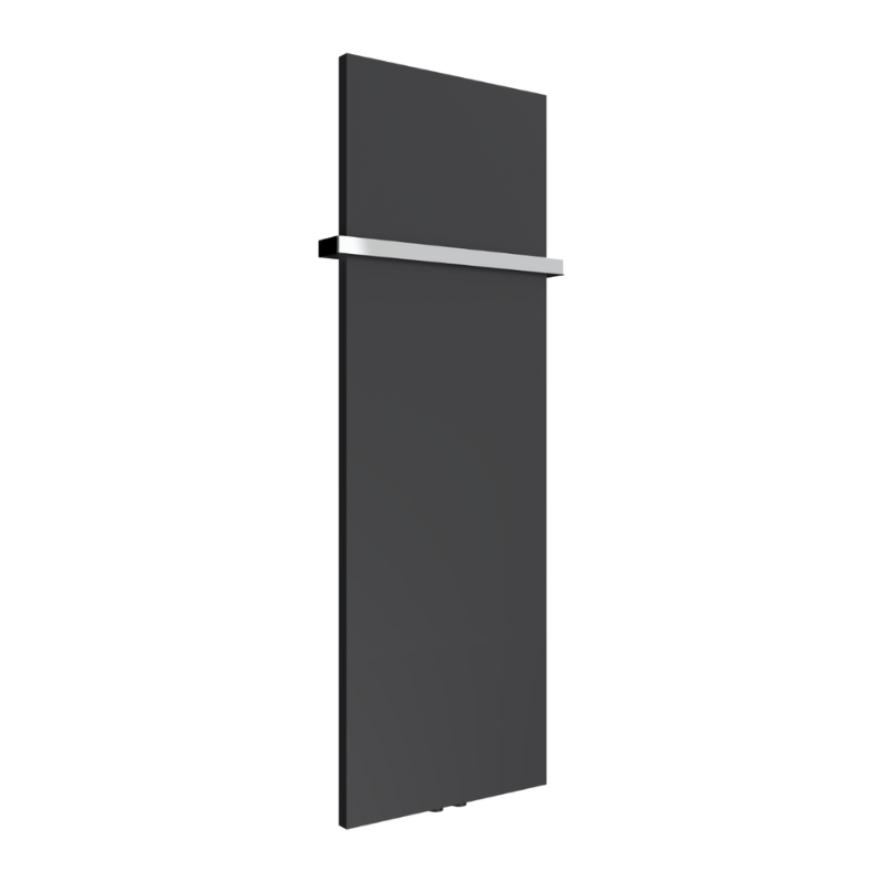 Reina Slimline Mild Steel Vertical Flat Panel Radiator | 2 Colours, 11 Sizes