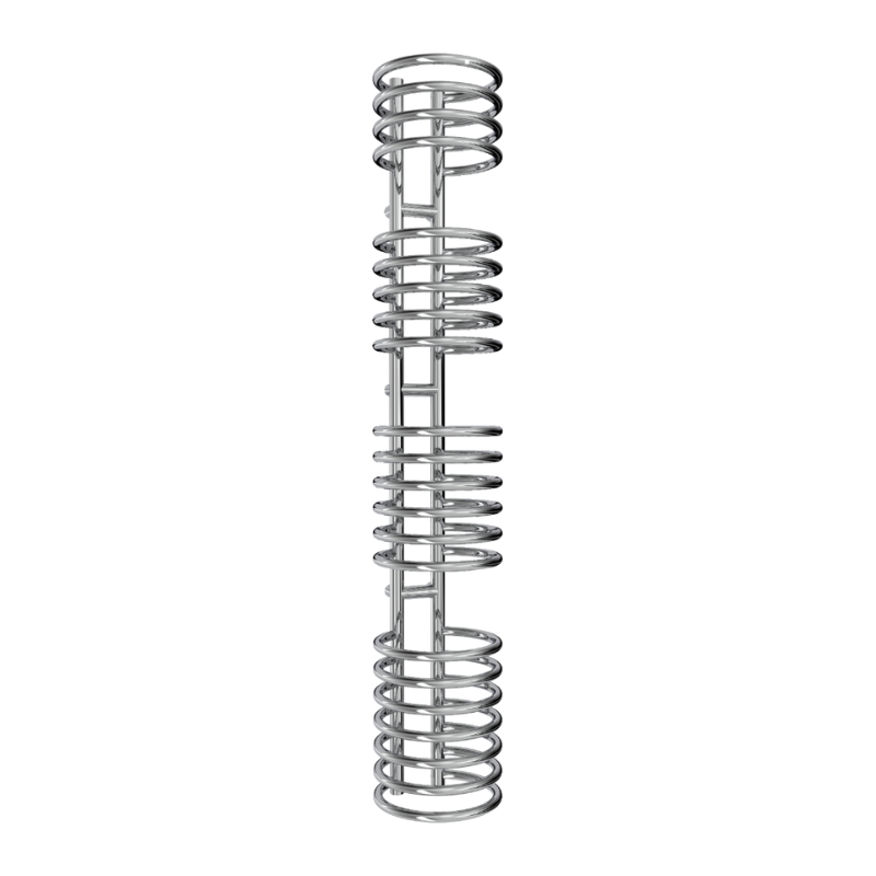 Reina Claro Vertical Tube Towel Rails