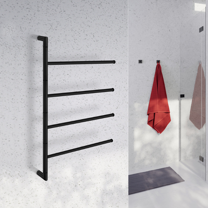 Smedbo OUTLINE Stainless Steel 4-Arm Swivel Towel Bar