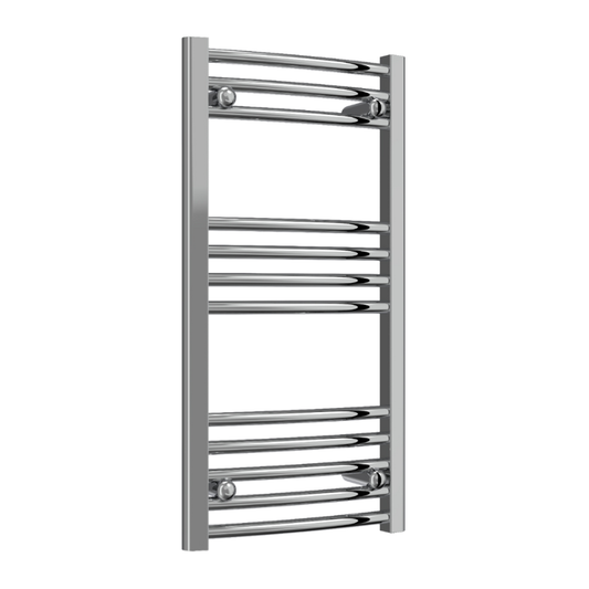Reina Capo Curved Chrome Towel Rails