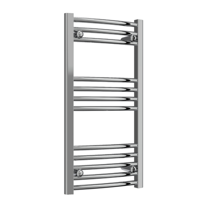 Reina Capo Curved Electric Mild Steel Towel Rail