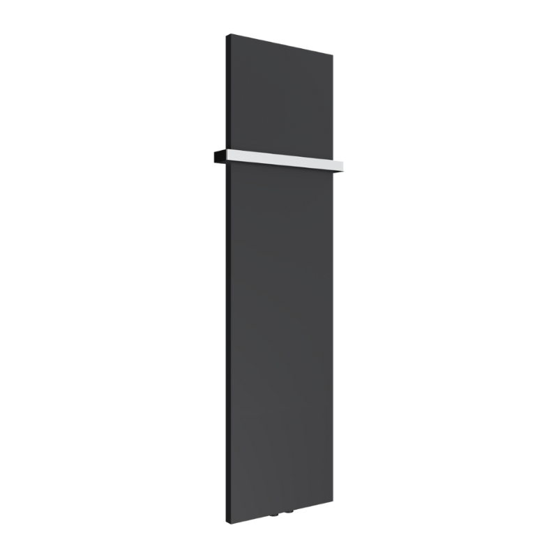 Reina Slimline Mild Steel Vertical Flat Panel Radiator | 2 Colours, 11 Sizes