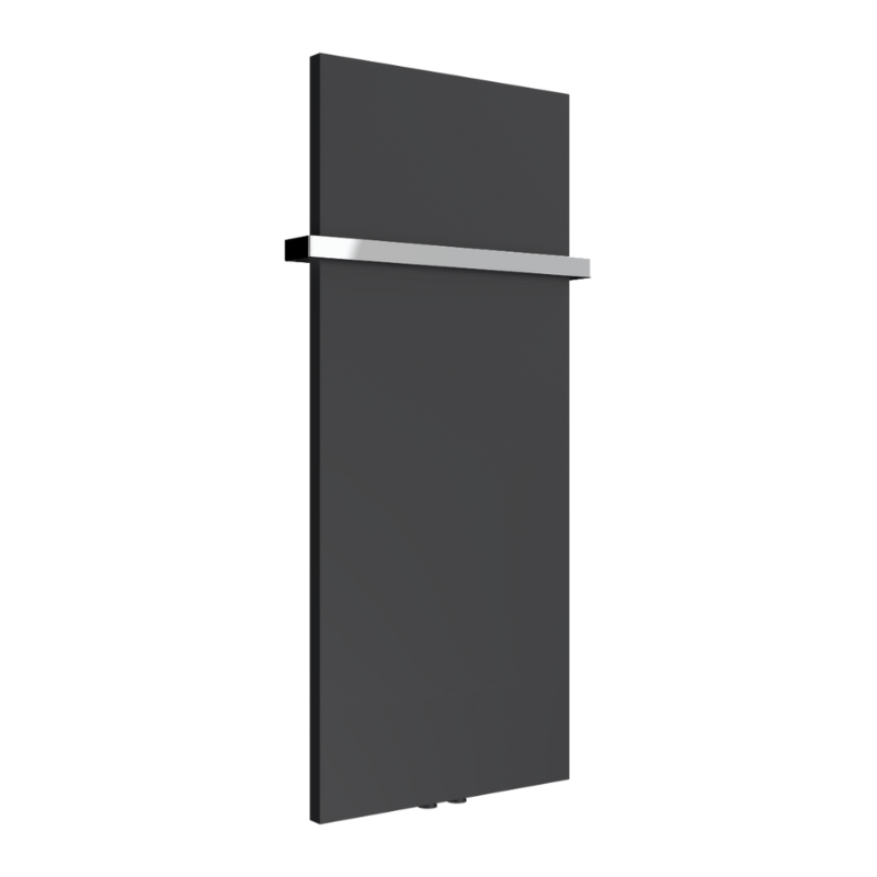Reina Slimline Mild Steel Vertical Flat Panel Radiator | 2 Colours, 11 Sizes