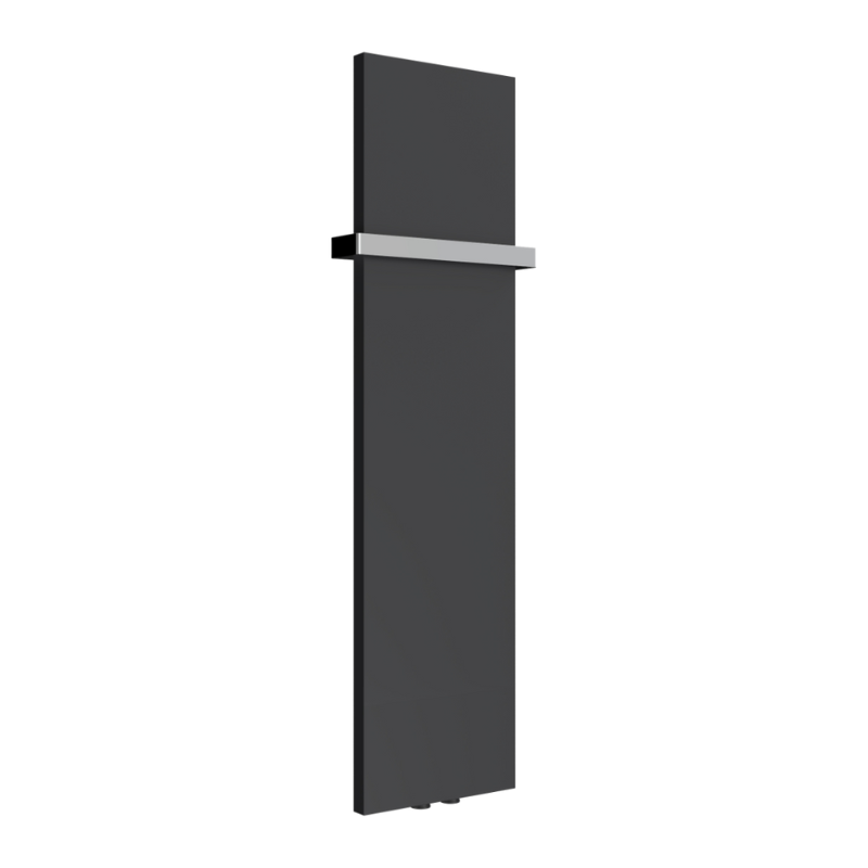 Reina Slimline Mild Steel Vertical Flat Panel Radiator | 2 Colours, 11 Sizes