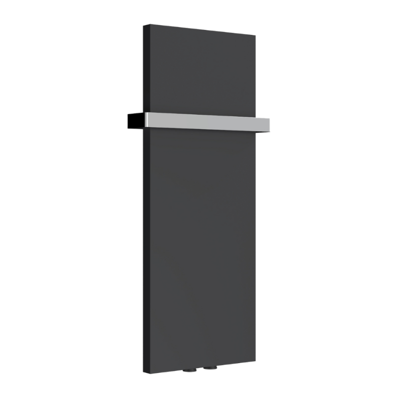 Reina Slimline Mild Steel Vertical Flat Panel Radiator | 2 Colours, 11 Sizes