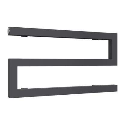 Reina Serpe S-Shaped Designer Towel Radiator Rail