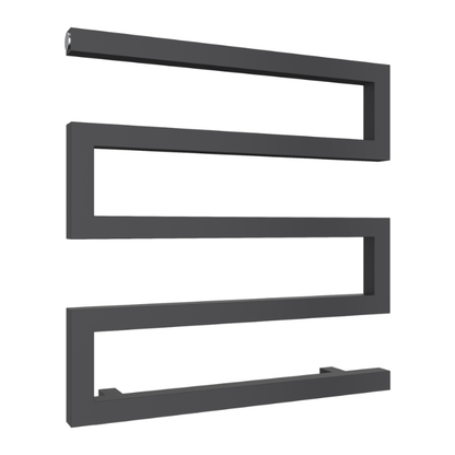 Reina Serpe S-Shaped Designer Towel Radiator Rail