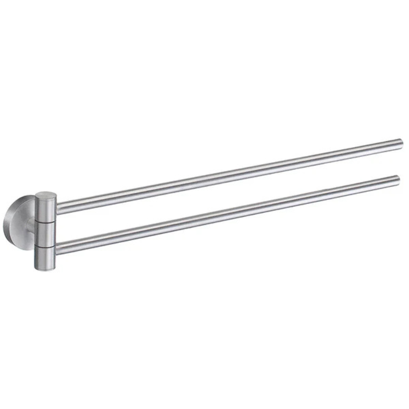 Smedbo HOME Sturdy Brass Swivelling Swing Arm Towel Rail 