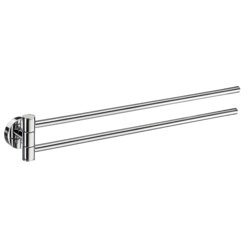 Smedbo HOME Sturdy Brass Swivelling Swing Arm Towel Rail 