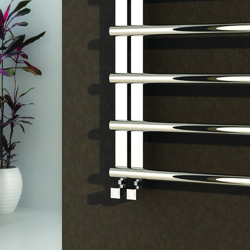Reina Celico Offset Ladder Towel Rails