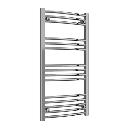 Reina Capo Curved Chrome Towel Rails