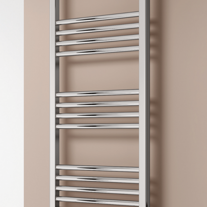 Reina Capo Curved Electric Mild Steel Towel Rail