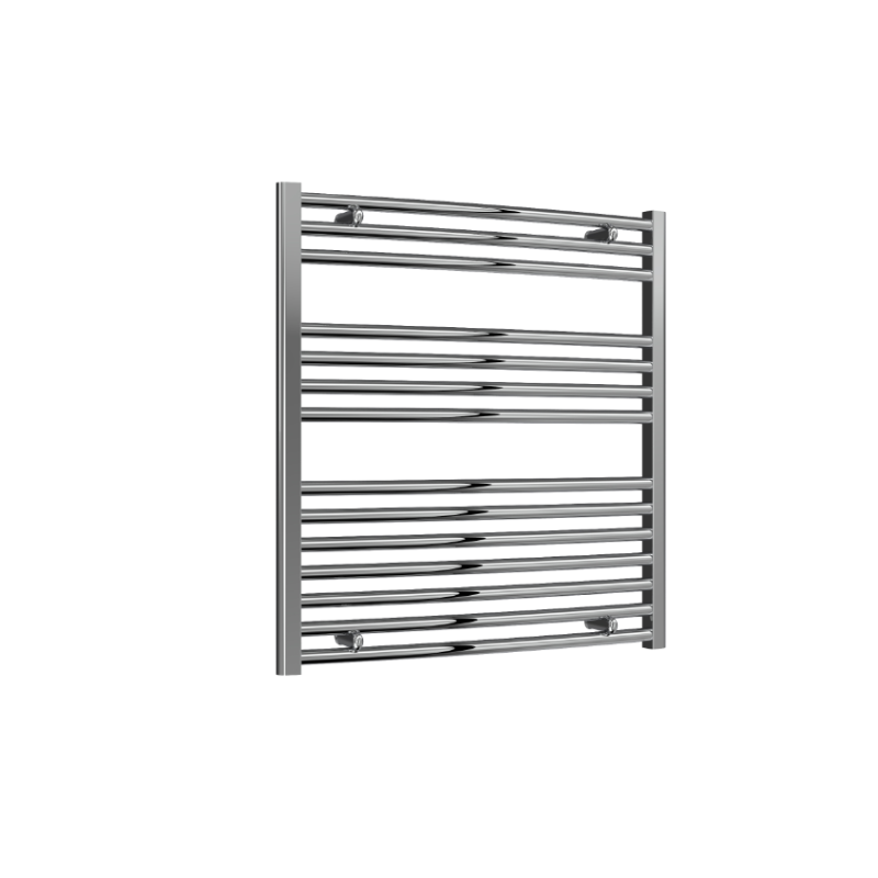 Reina Diva Curved Chrome Towel Rails
