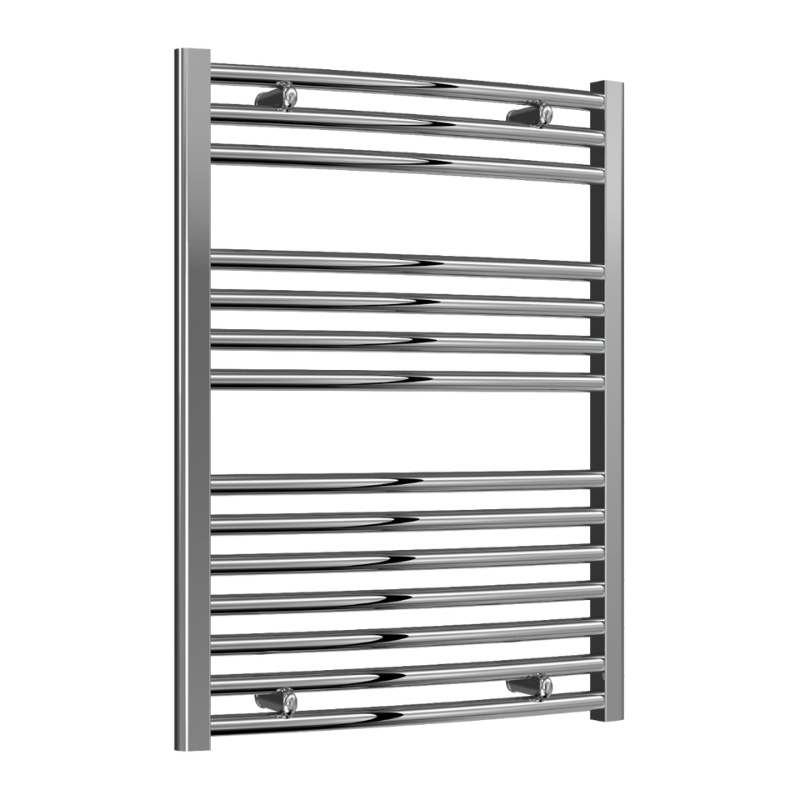 Reina Diva Curved Chrome Towel Rails