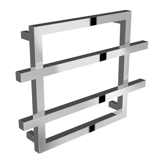 Reina Lago 2 Mild Steel Compact Designer Towel Radiator Rails | 2 Colours, 1 Size