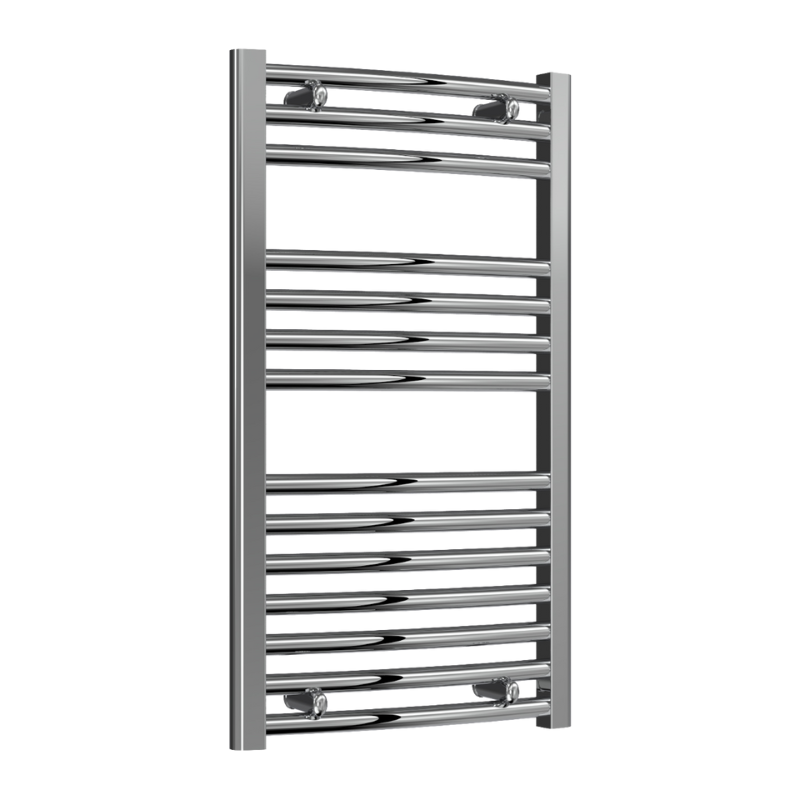 Reina Diva Curved Chrome Towel Rails