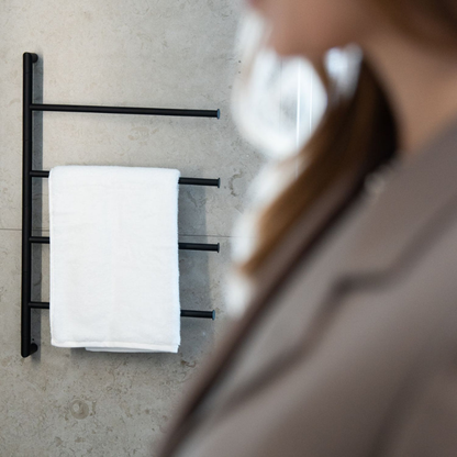 Smedbo OUTLINE Stainless Steel 4-Arm Swivel Towel Bar